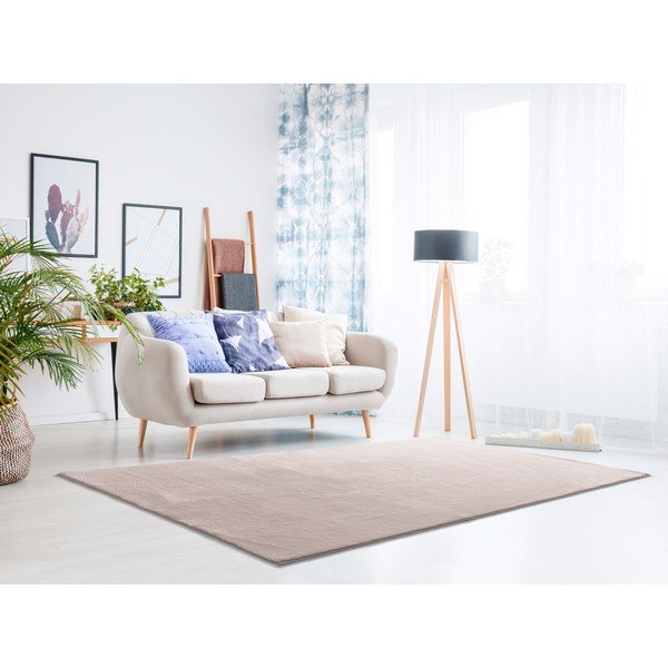 Prljavo rozi tepih 140x200 cm Loft Liso Makeup – Universal-image-1