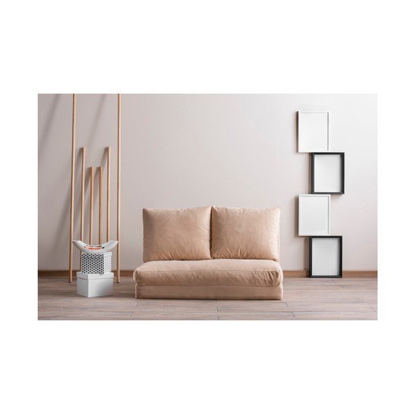 Krem sklopiva sofa 120 cm Taida – Balcab Home-image-1