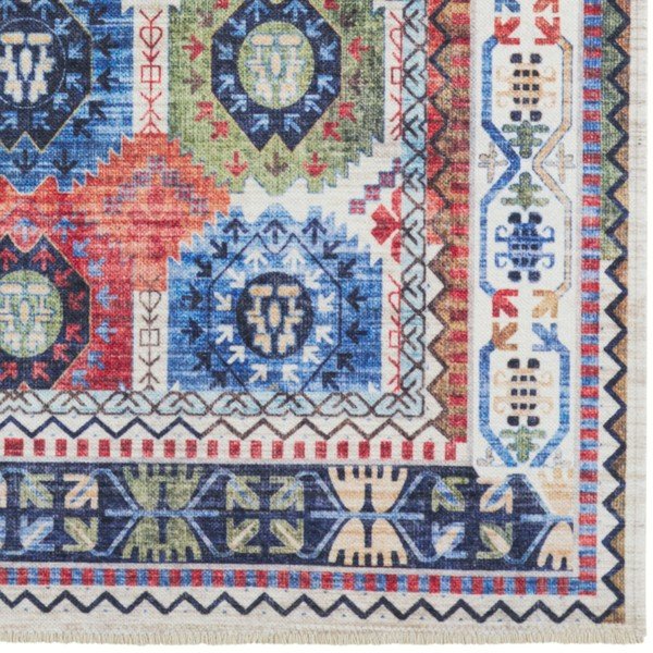 Tepih u boji s visokim udjelom pamuka Nouristan Kilim Masin 120 x 170 cm-image-3