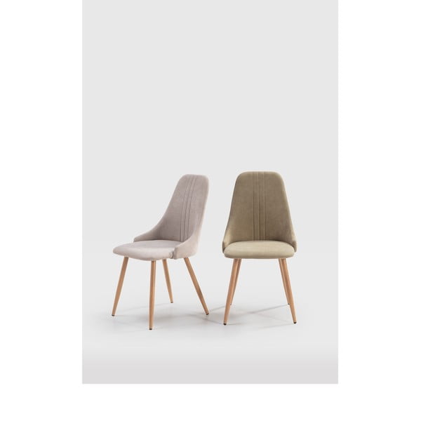 Svijetlo zelene blagovaonske stolice u setu 4 kom Seul – Marckeric-image-1