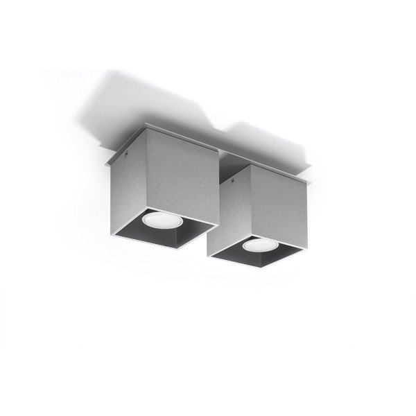 Sivi Stropna lampa Geo Sollux-image-2