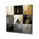 Slika na platnu Golden Leaves, 45 x 45 cm