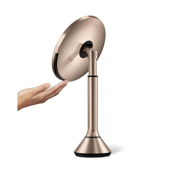 Kozmetičko ogledalo s osvjetljenjem/povećavajuće (5x) ø 20 cm Sensor – simplehuman-image-3