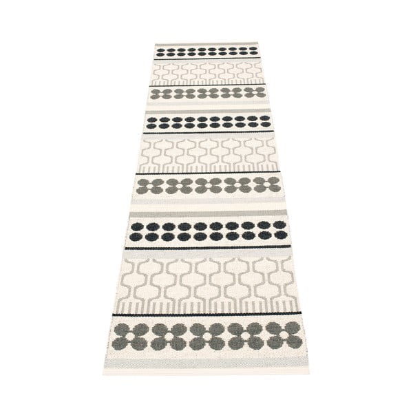 Siva/krem unutarnja i vanjska staza 70x270 cm Asta Warm Grey – Pappelina-image-1