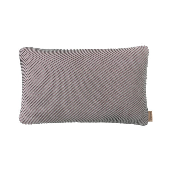 Ružičasto-siva pamučna jastučnica Blomus, 50 x 30 cm