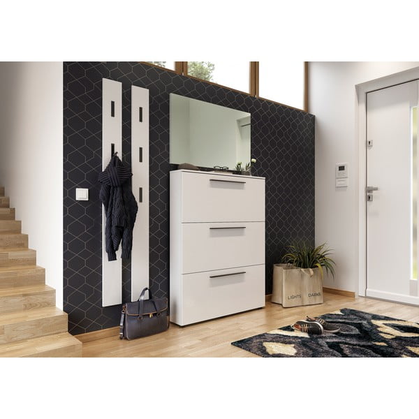 Bijeli preklopni ormarić za cipele Utah - Germania-image-3