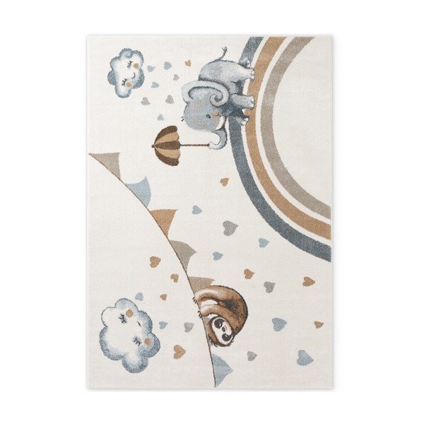 Krem dječji tepih 120x170 cm Walk like an Elephant Rainy Party – Villeroy&Boch
