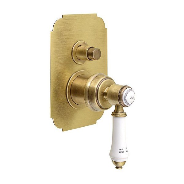 Ugrađena slavina za tuš u brončanoj boji (s 2 izlaza) Vienna – Sapho