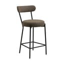 Smeđa podstavljena barska stolica (visine sjedala 65 cm) Badalona – House Nordic