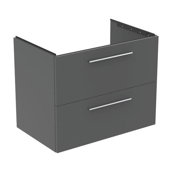 Sivi zidni ormarić za ispod umivaonika 80x63 cm i.Life B – Ideal Standard-image-3