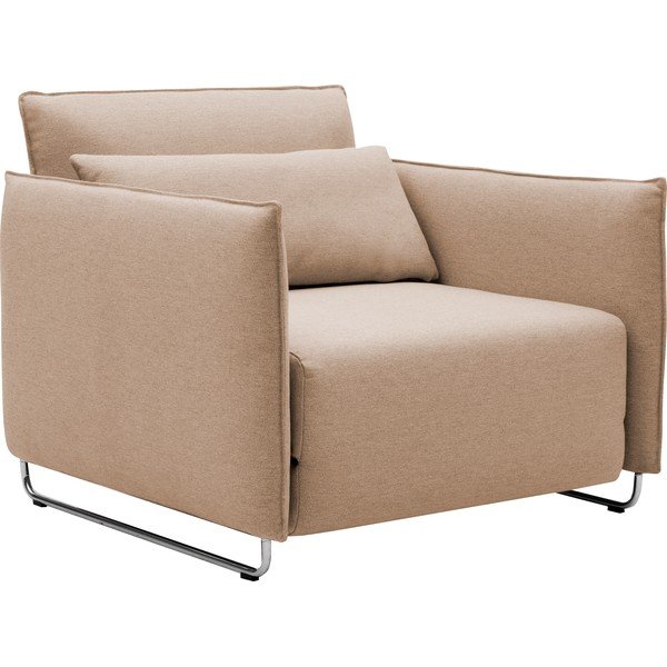 Bež fotelja na razvlačenje Softline Cord-image-2