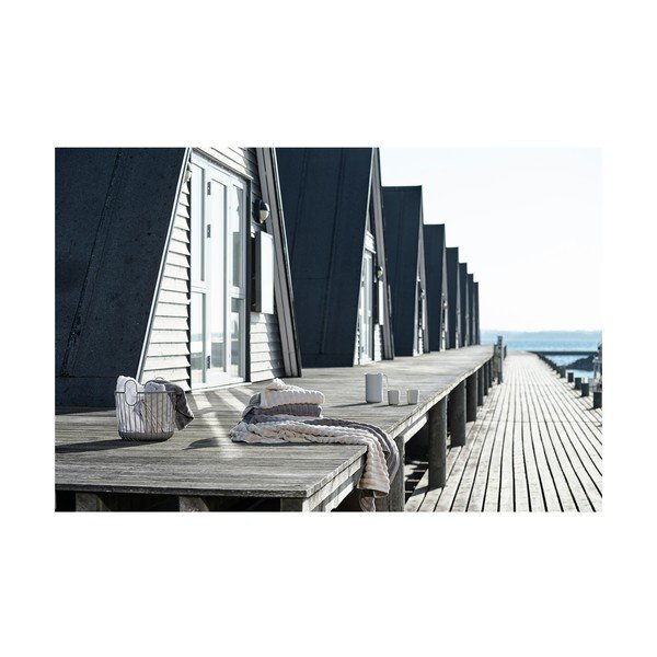 Svijetlo sivi pamučni ručnik 70x140 cm Inu – Zone-image-3