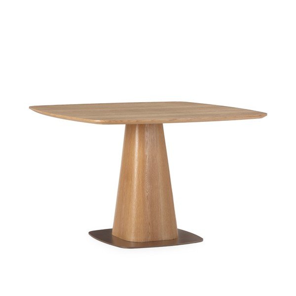 Blagovaonski stol u dekoru hrasta 120x120 cm Etel – MOME