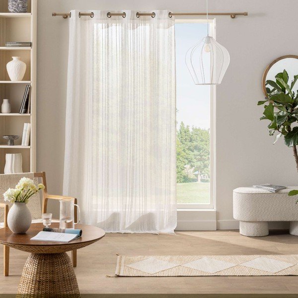 Bijela zavjesa 140x260 cm Zaho – douceur d'intérieur-image-1