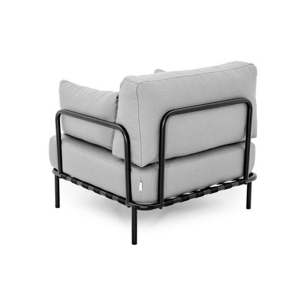 Svijetlo siva podstavljena vrtna fotelja Salve – Sit Sit-image-4