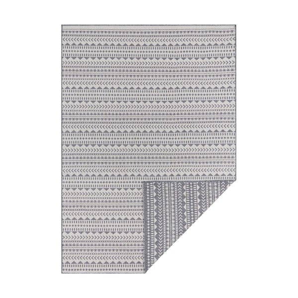 Sivo-bijeli vanjski tepih Ragami Kahira, 200 x 290 cm