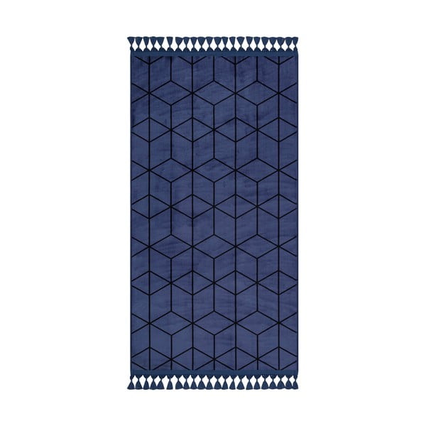 Plavi perivi tepih 150x80 cm - Vitaus