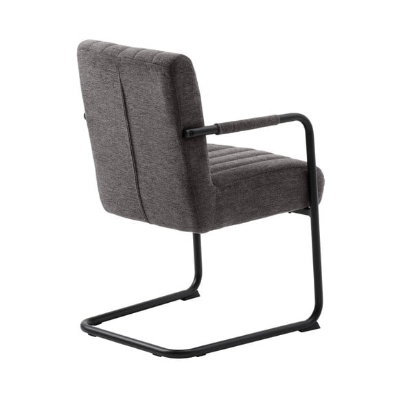 Tamno siva blagovaonska stolica Trout – Unique Furniture-image-3