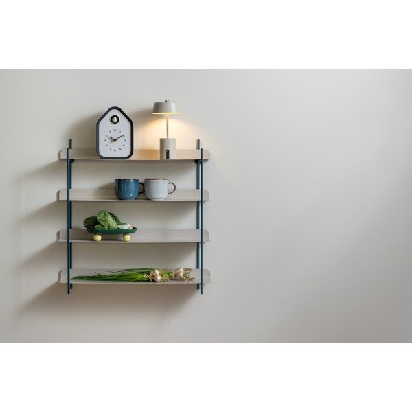 Crna/siva metalna polica s više razina 60 cm Reina Cuatro – PT LIVING-image-1