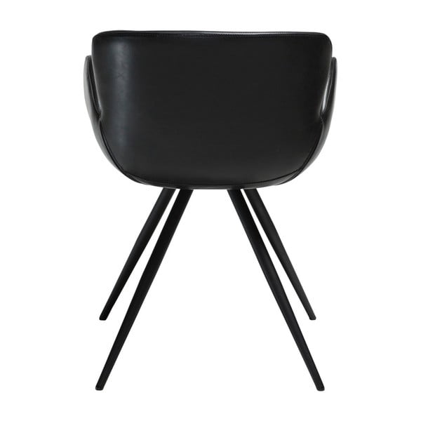 Crna podstavljena blagovaonska stolica s naslonima za ruke Gaia – DAN-FORM Denmark-image-4
