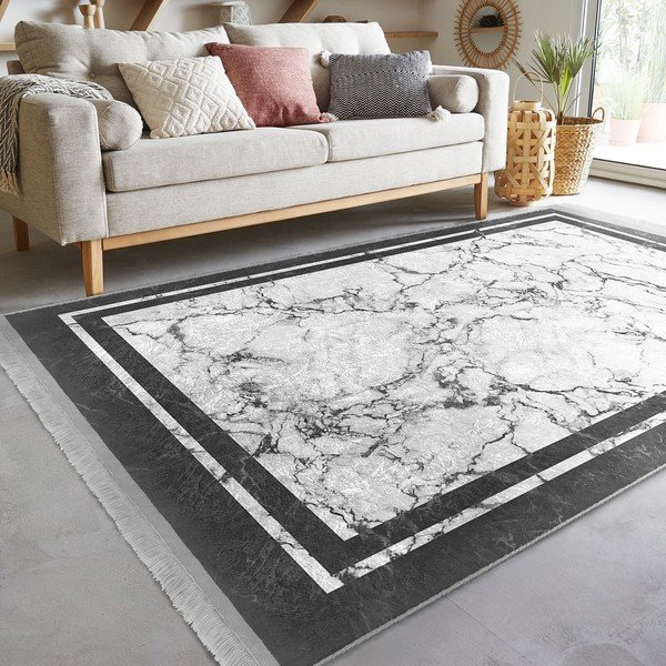 Bijelo-sivi tepih 120x180 cm - Mila Home-image-2