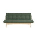 Kauč na rasklapanje Karup Folk Clear/Olive Green
