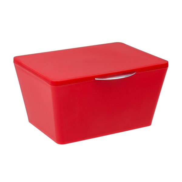 Wenko Brasil crvena kutija za odlaganje kupaonice