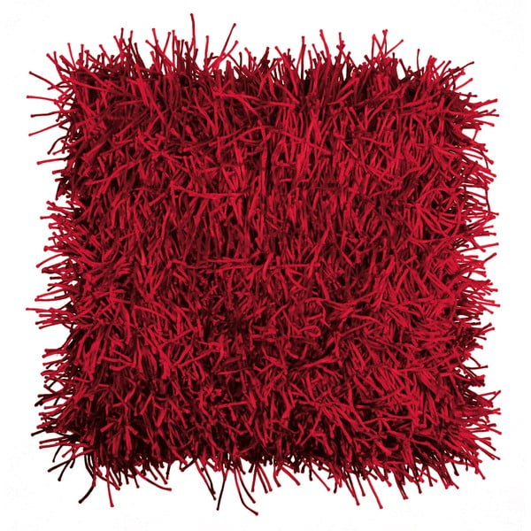 ZicZac Micropluche crveni jastuk