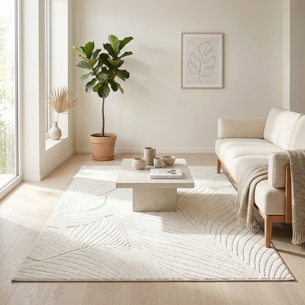 Krem tepih 120x170 cm Lamina – ESTE-image-4