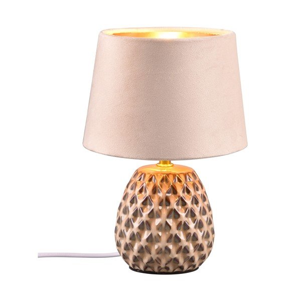 Bež stolna lampa (visina 27 cm) Ariana – Reality-image-2