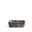 Sivi kameni umivaonik 40x40 cm Darnen – Kave Home
