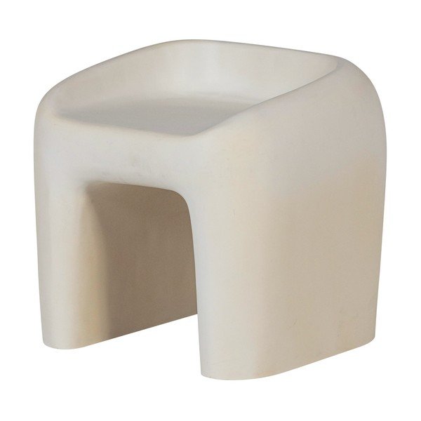 Plastična vrtna stolica boje slonovače Nivo – WOOOD