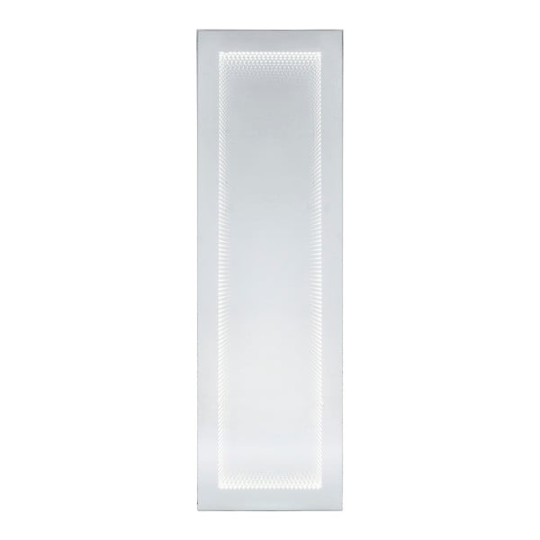 Zidno ogledalo s LED svjetiljkama Kare Design Infinity, 180 x 55 cm