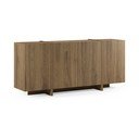 Komoda u dekoru hrasta u prirodnoj boji 180x79x40 cm Volia – Marckeric