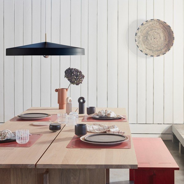 Crna metalna viseća svjetiljka ø 65 cm Hatto – OYOY Living Design-image-1