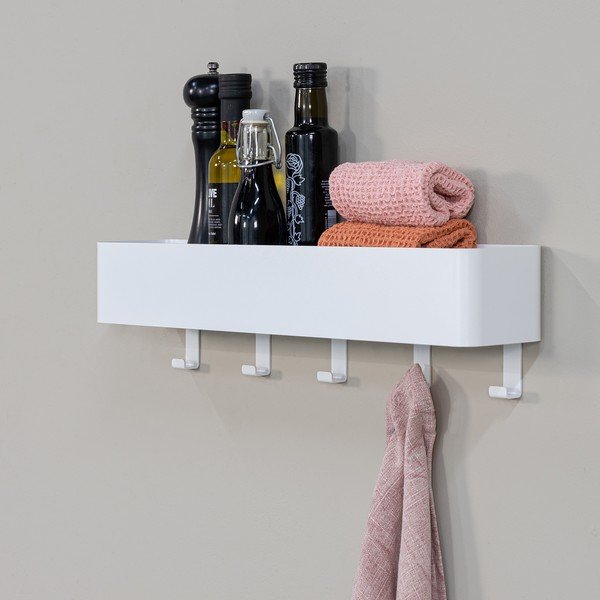 Bijela željezna zidna kupaonska polica Multi – Spinder Design-image-1