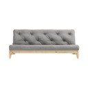 Kauč na razvlačenje Karup Design Fresh Natural Clear/Grey
