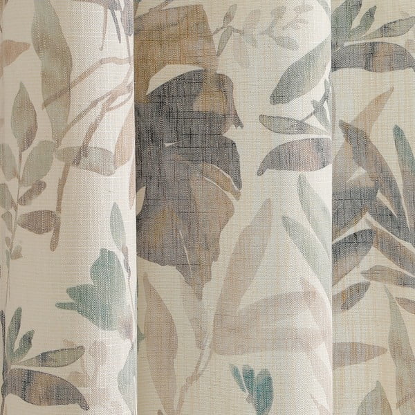 Krem/prljavo plava zavjesa 135x250 cm Celesta – Restilo-image-2