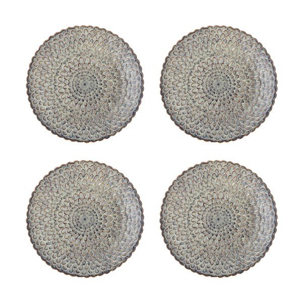 Sivi tanjuri u setu 4 kom od kamenine ø 26,5 cm Katrina – Bloomingville