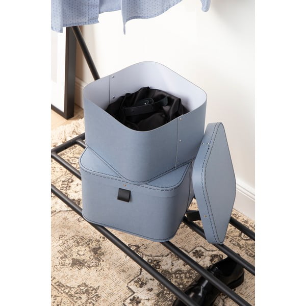 Kartonske kutije za pohranu u setu  2 kom s poklopcem Ludvig – Bigso Box of Sweden-image-3