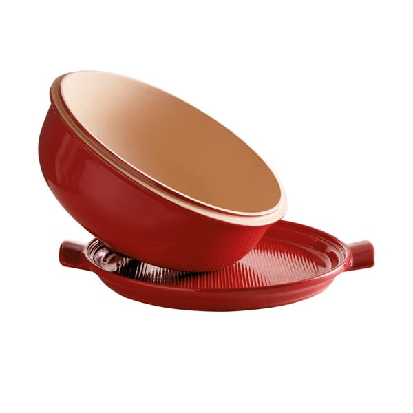 Crvena keramička okrugla posuda za kruh Emile Henry, ⌀ 28,5 cm-image-3