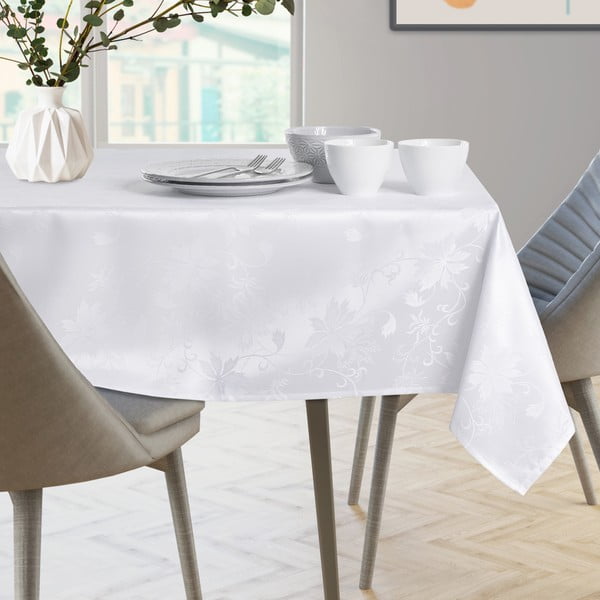 Bijeli stolnjak AmeliaHome Grapevine, 140 x 280 cm-image-1