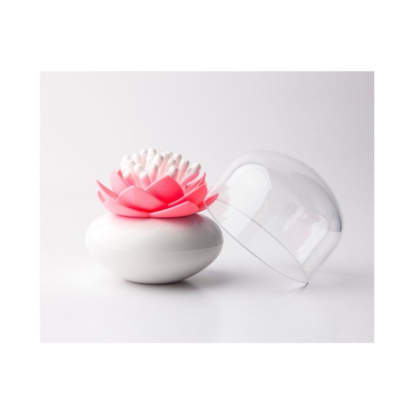 Lotus držač štapića za pamuk, bijeli/ružičasti-image-1