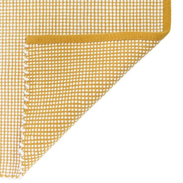 Žuti tepih s udjelom vune 170x110 cm Bergen - Nattiot-image-4
