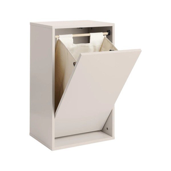 Svijetlo siva zidna košara za rublje Laundry Box – ReCollector