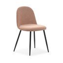 Svijetlo ružičaste blagovaonske stolice u setu 4 kom Malila – Marckeric