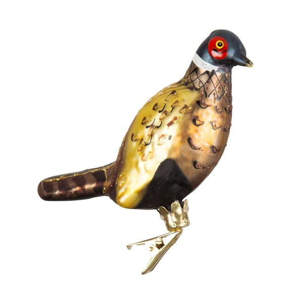 Stakleni ukas za božićno drvce 18,5 cm Bird – Sass & Belle