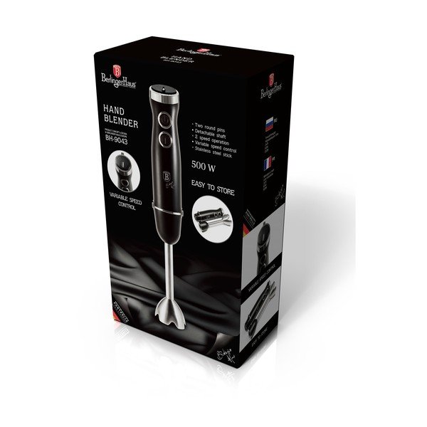 Crni štapni mikser Royal Black Collection - BerlingerHaus-image-3