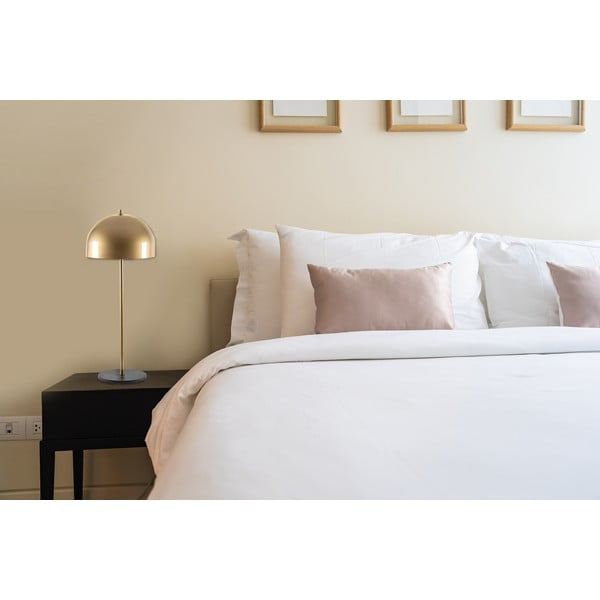 Stolna lampa u zlatnoj boji s metalnim sjenilom (visina 58 cm) Can – Opviq lights-image-1