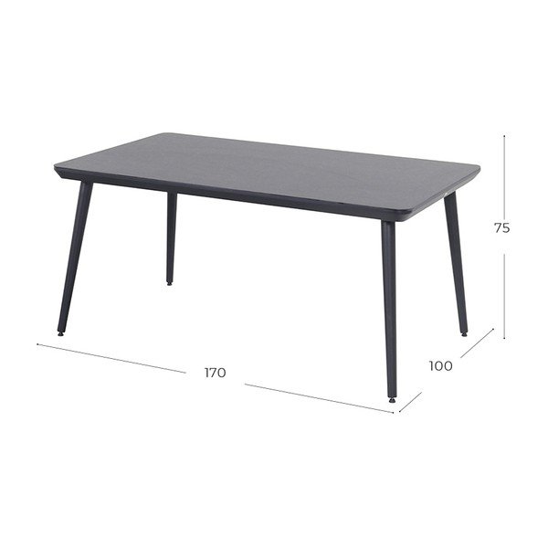 Hartman Sophie crni vrtni stol-image-1